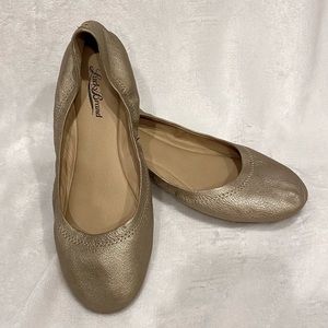 ✨ Lucky Brand Gold Emmie Flat (9.5)